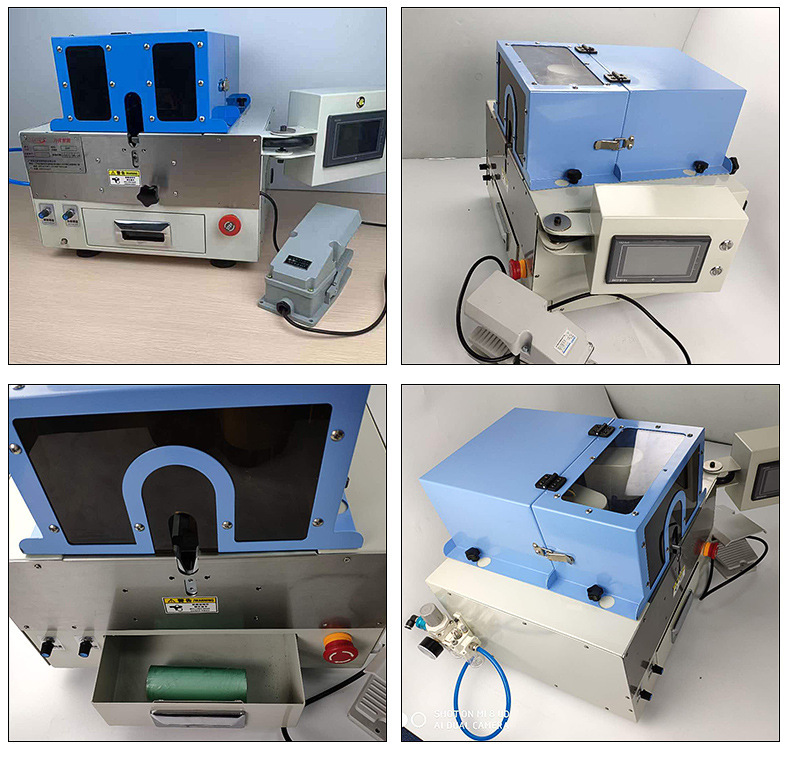 LK-sjd cable braid equipment viewed from multiple angles