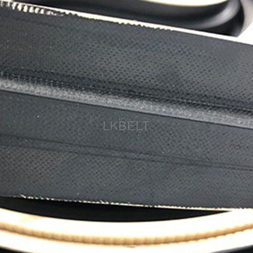 Dark inner face detail of LKBELT edge banding belt